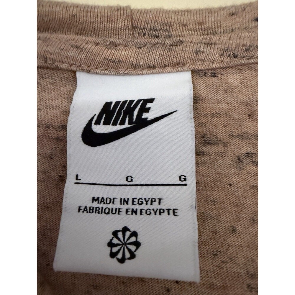 Nike Gym Vintage Full Zip Hoodie Women's Large Dusty Rose Pink DM6386-609 - Picture 3 of 7